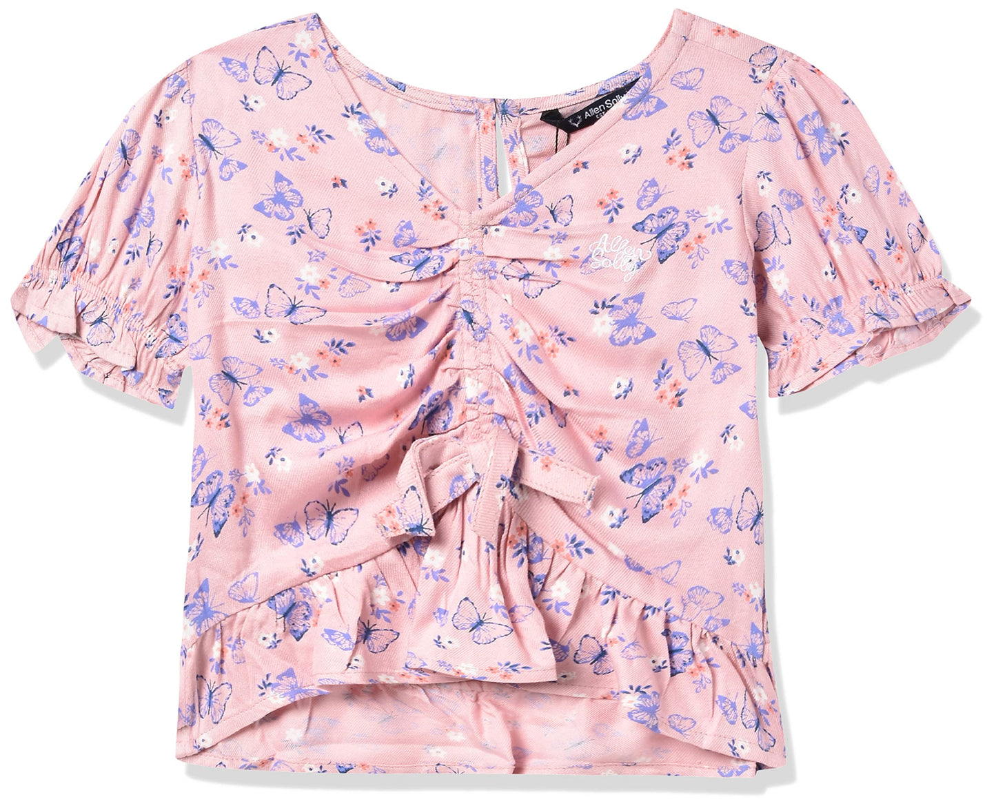 Allen Solly Girls Regular Fit Printed Casual Shirt