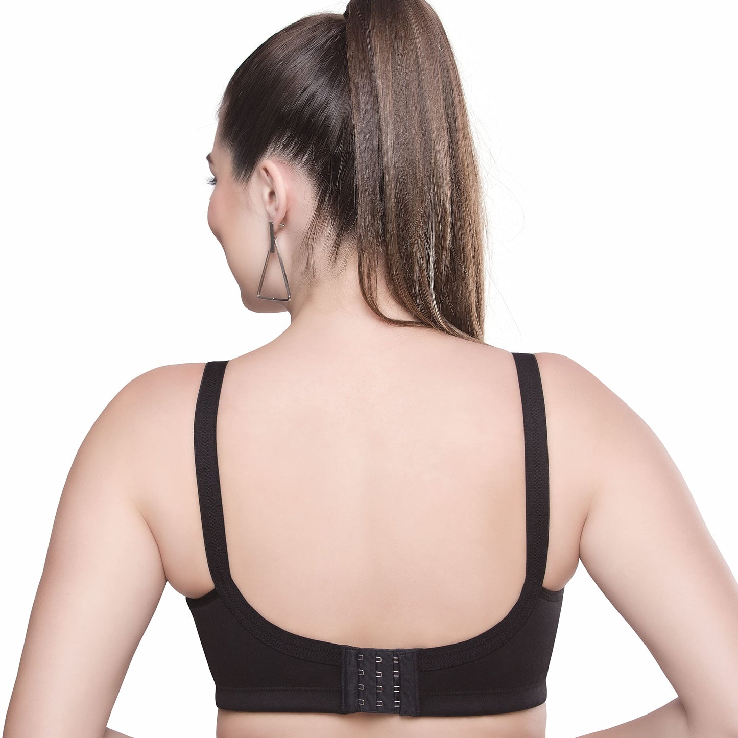 Trylo Riza Superfit WomenS Non Wired Non Padded Dual Layered Premium Fabric Bra Available In C To G Cups,Sizes 32 To 42 & Avail