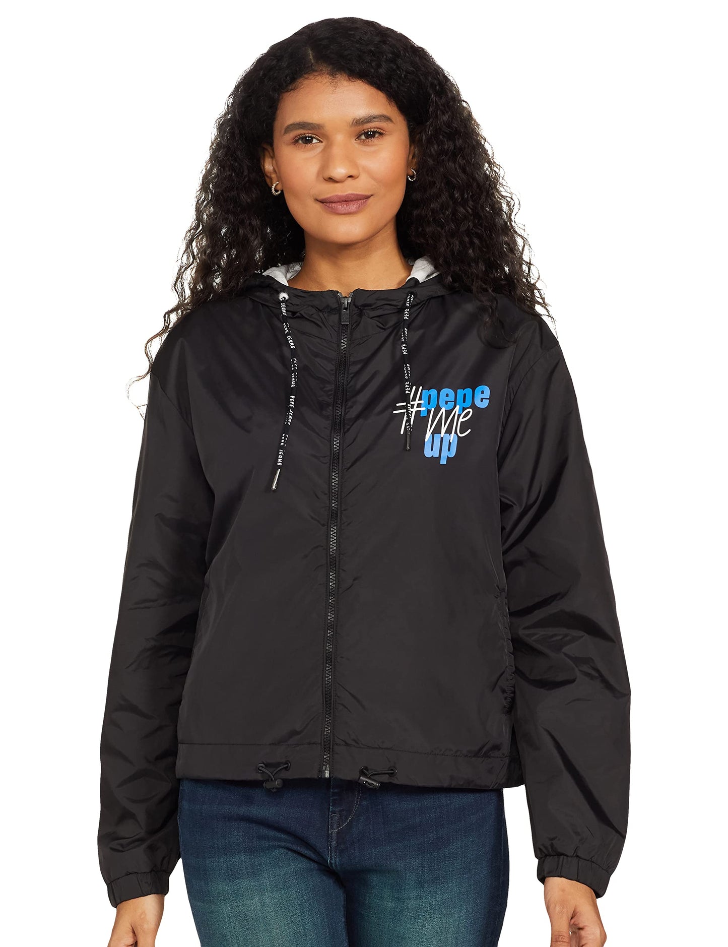Pepe Jeans WomenS Jackets (Pl402024_L, Black, Large)
