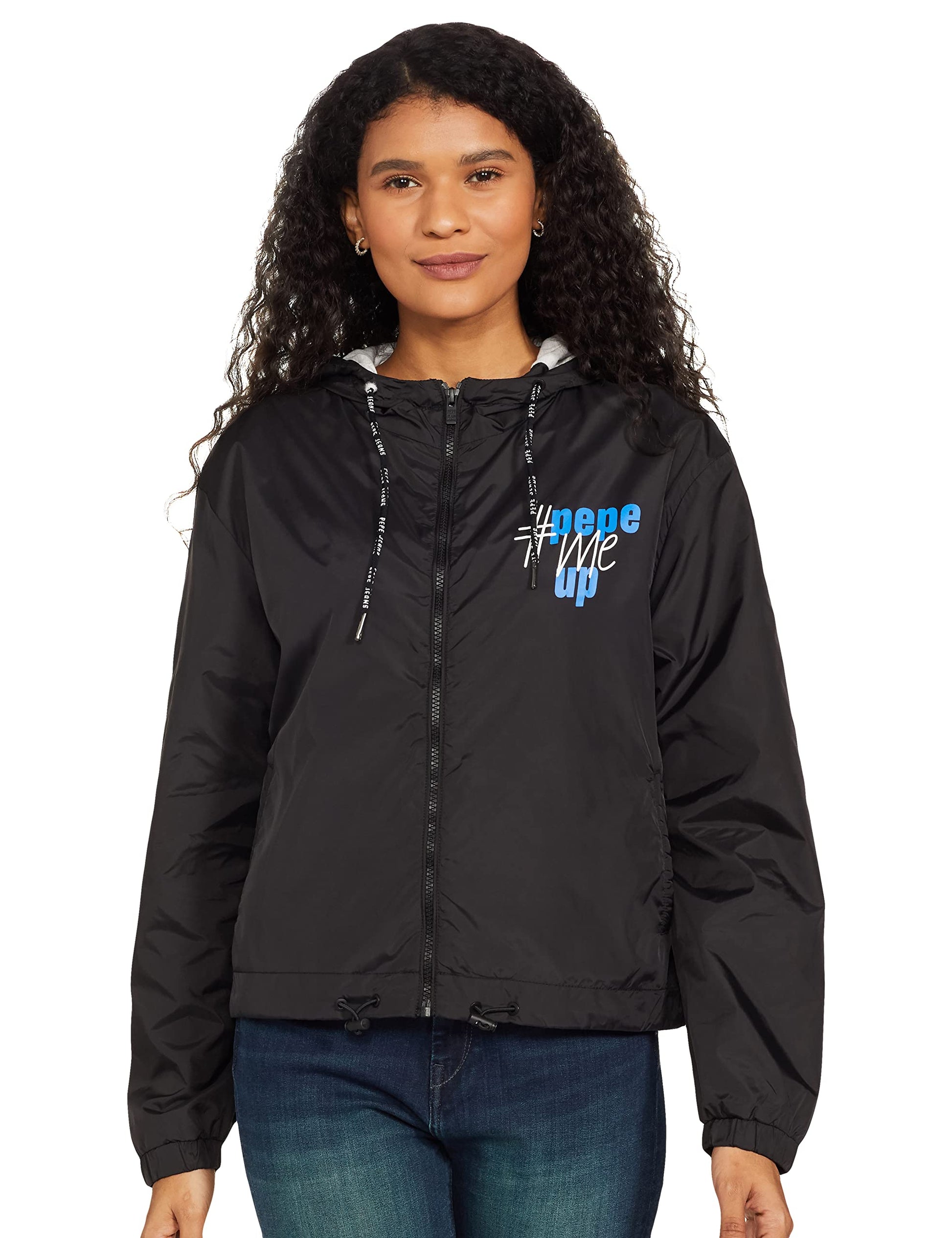 Pepe Jeans WomenS Jackets (Pl402024_L, Black, Large)