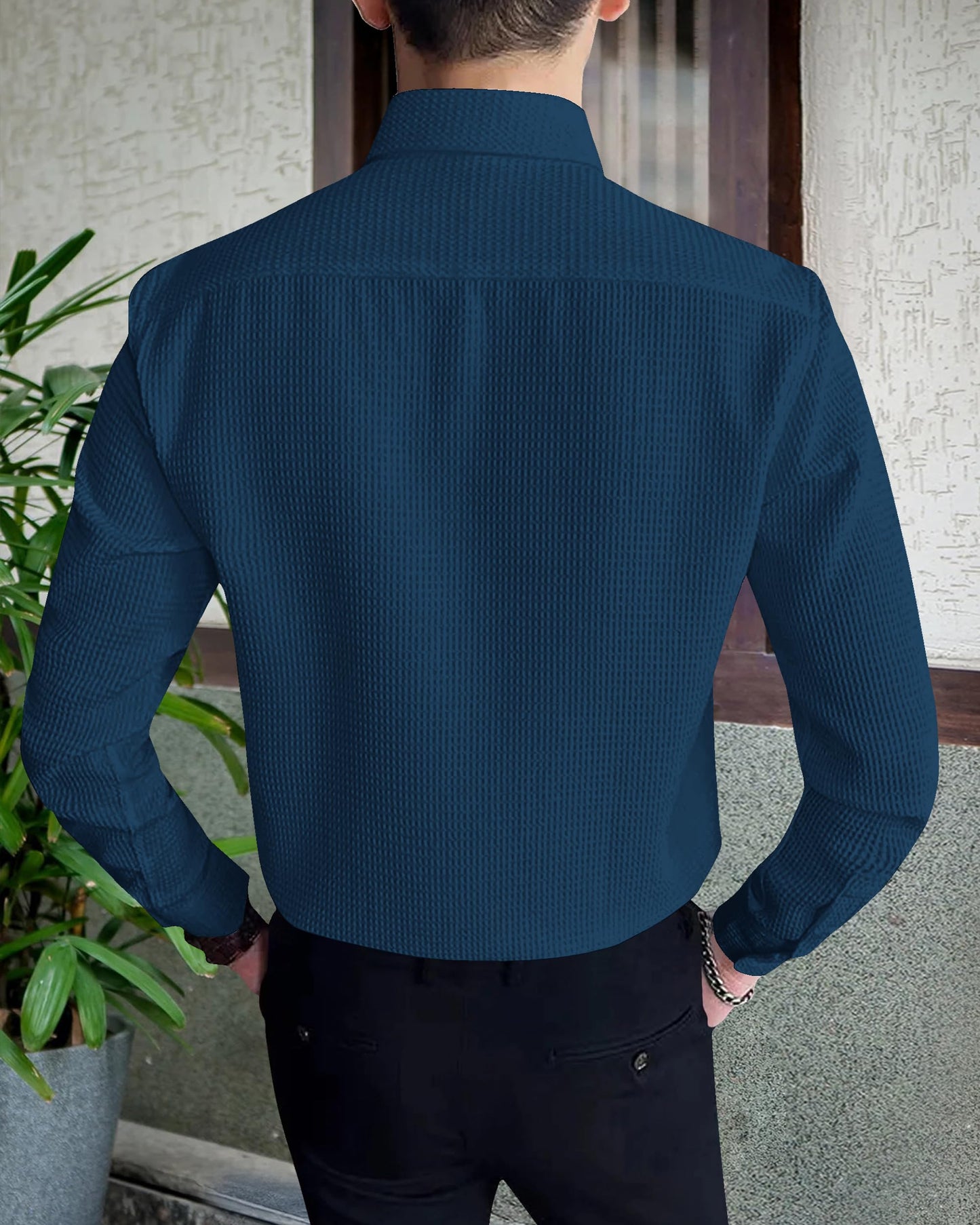 I Enterprise Casual Shirt For Men|| Regular Fit Shirt For Men|| Men Stylish Shirt || Men Solid Shirt With Spread Collar & Long S