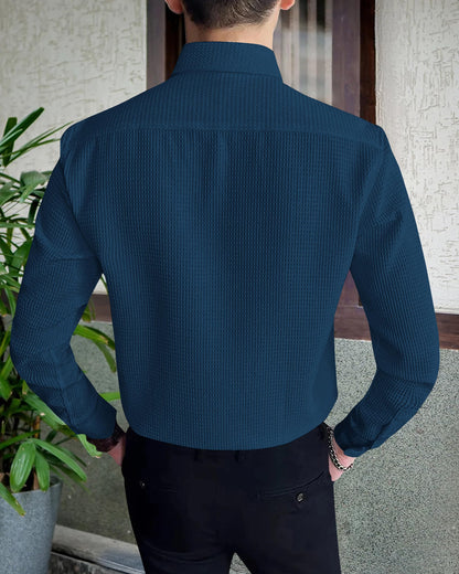 I Enterprise Casual Shirt For Men|| Regular Fit Shirt For Men|| Men Stylish Shirt || Men Solid Shirt With Spread Collar & Long S
