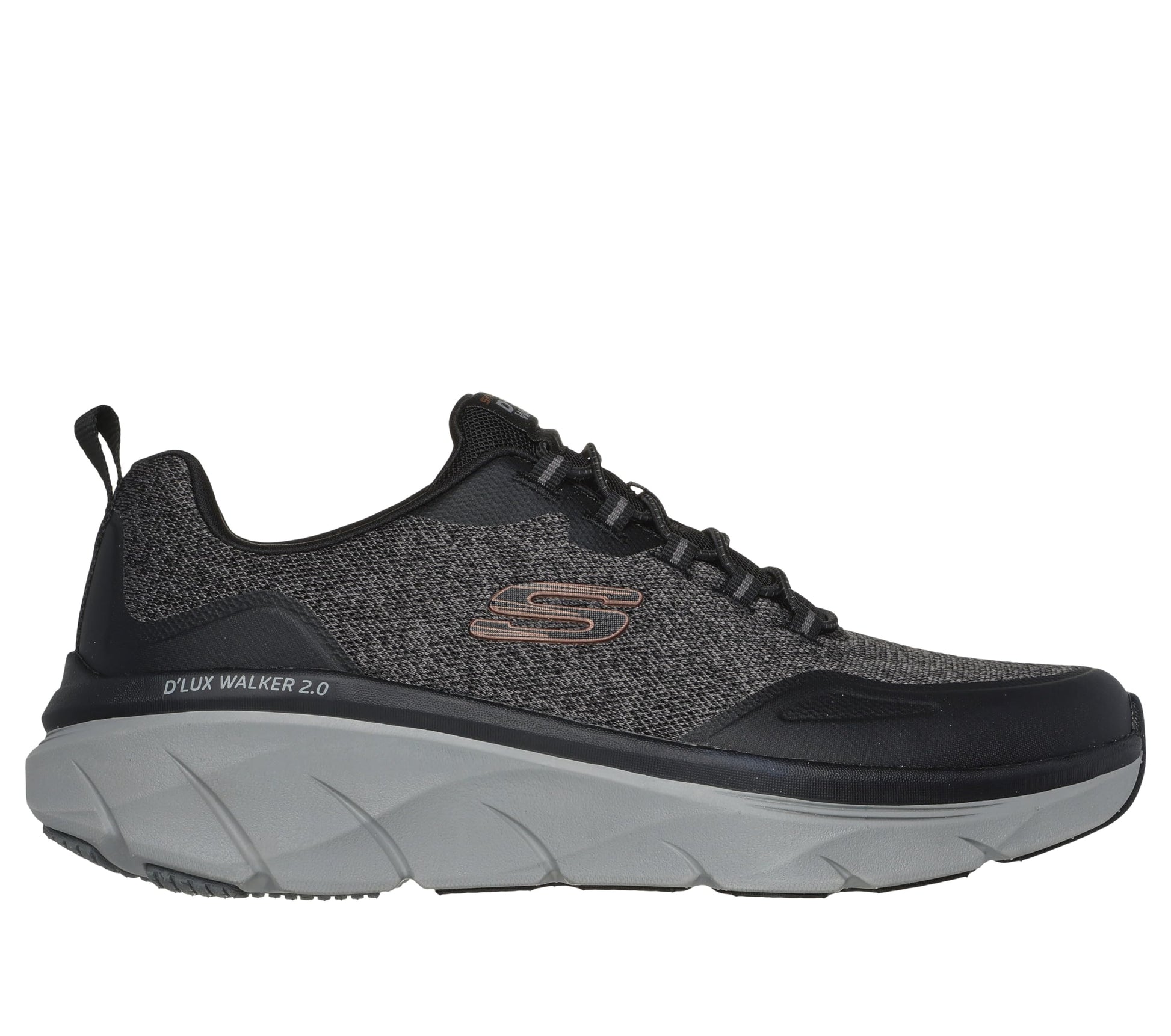Skechers Men DLux Walker 2.0 Steadyway Slip-On Casual Shoes