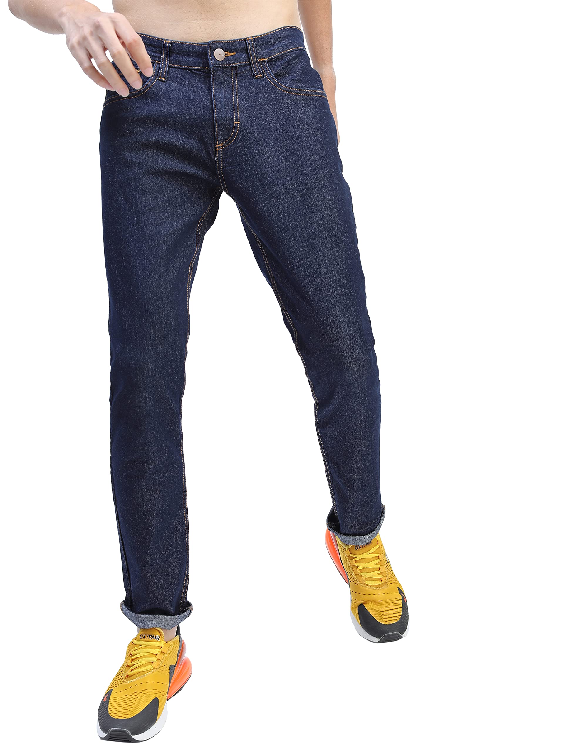 Ketch Mens Dark Indigo Super Slim Jeans