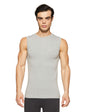 Pepe Jeans Innerwear MenS Solid Vest (Atv02-01_Grey Melange_110-115)