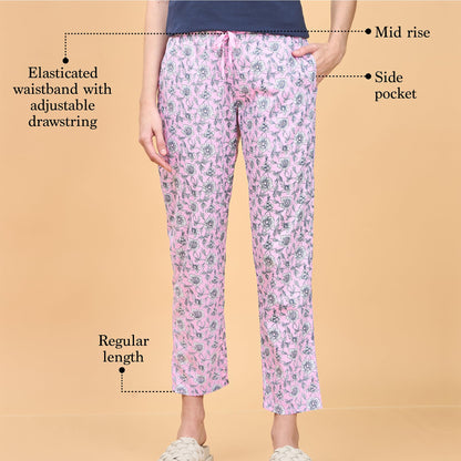 Essentials  E4A5 Hangout Pant Relaxed Fit | Mid Rise | Regular Length