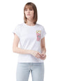 Miss Chase WomenS Cotton Round Neck Short Sleeves Graphic Print Basic T-Shirt