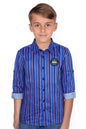 Allen Solly Boys Slim Fit Striped Casual T-Shirt