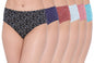 Lyra Pack of 6 Printed Hipster Panties Multicolour