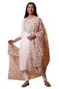 Aurelia Multi-coloured Floral Printed Kota Checks Dupatta (Size: Free Size)-24FEA80002-508198