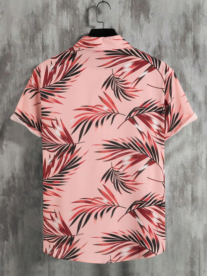 Shasmi Solid Regular Fit Fancy Casual Shirt for Men_Pink