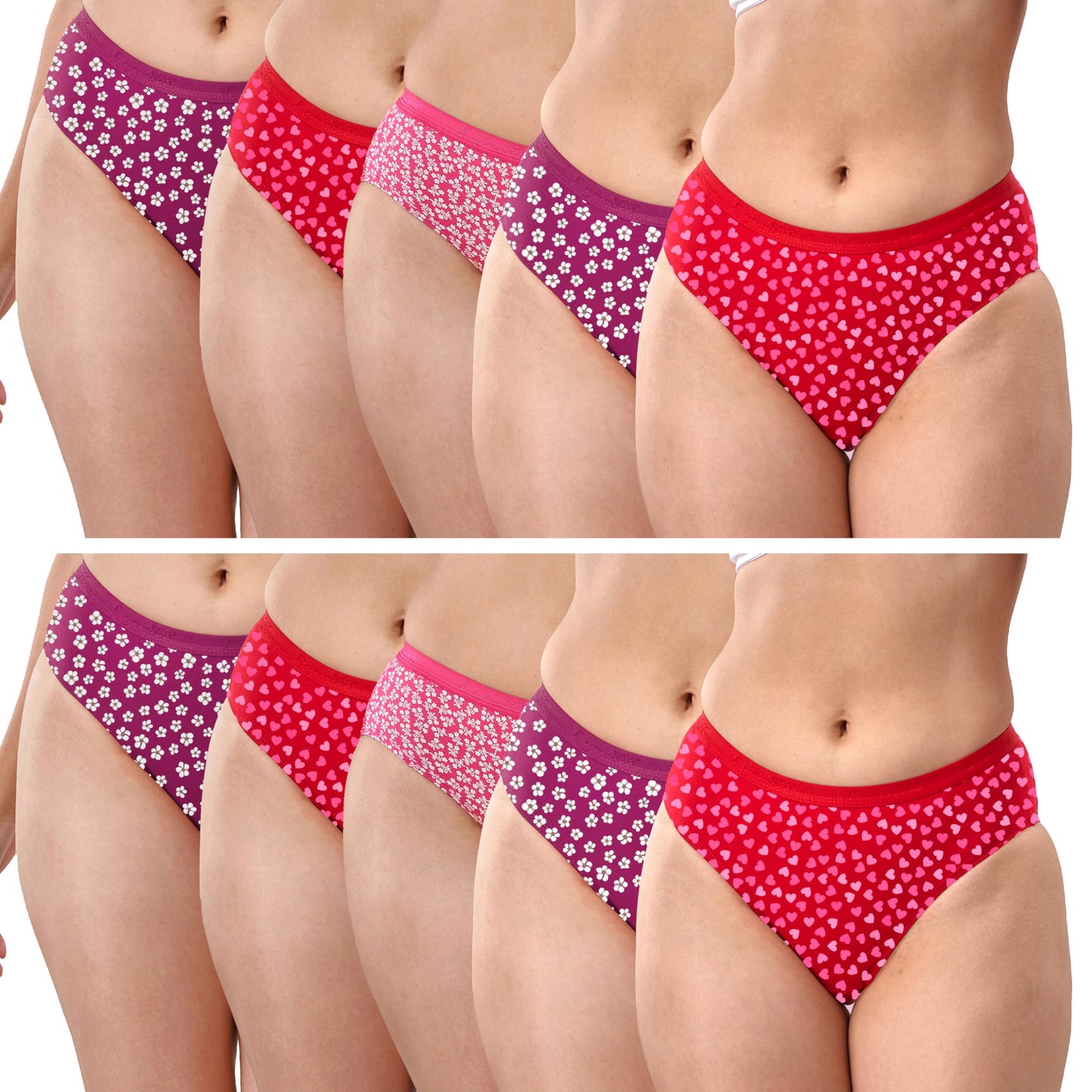 Lyra Lux WomenS Floral Cotton Panty