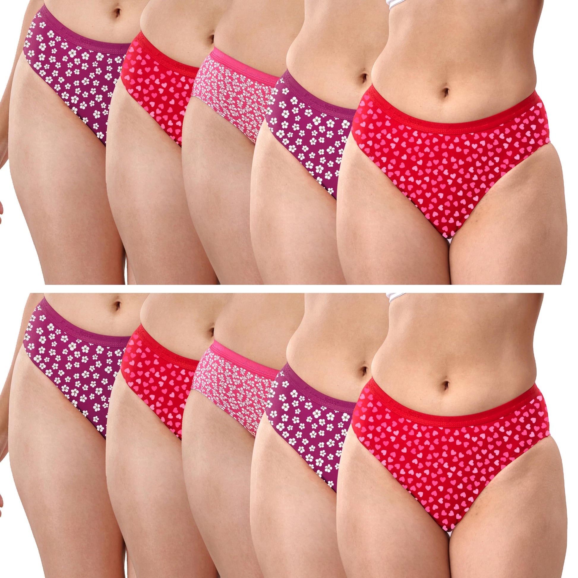Lyra Lux WomenS Floral Cotton Panty