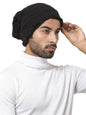Weavers Villa Snow Proof Inside Fur Acro Wool Unisex Beanie Cap Knit Hat Thick Fleece Lined Winter Cap for Men & Women, Free Siz