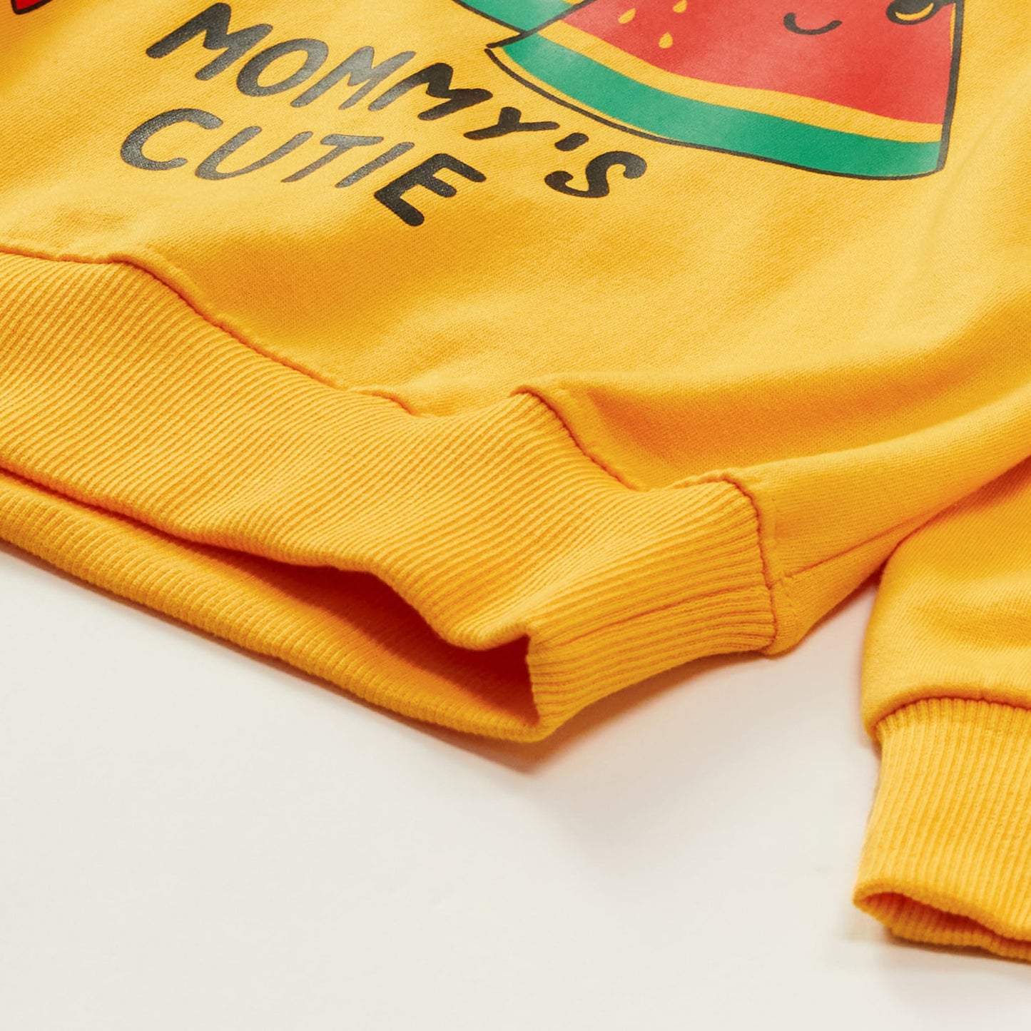 T2F Girls Cotton Hooded Neck Sweatshirt