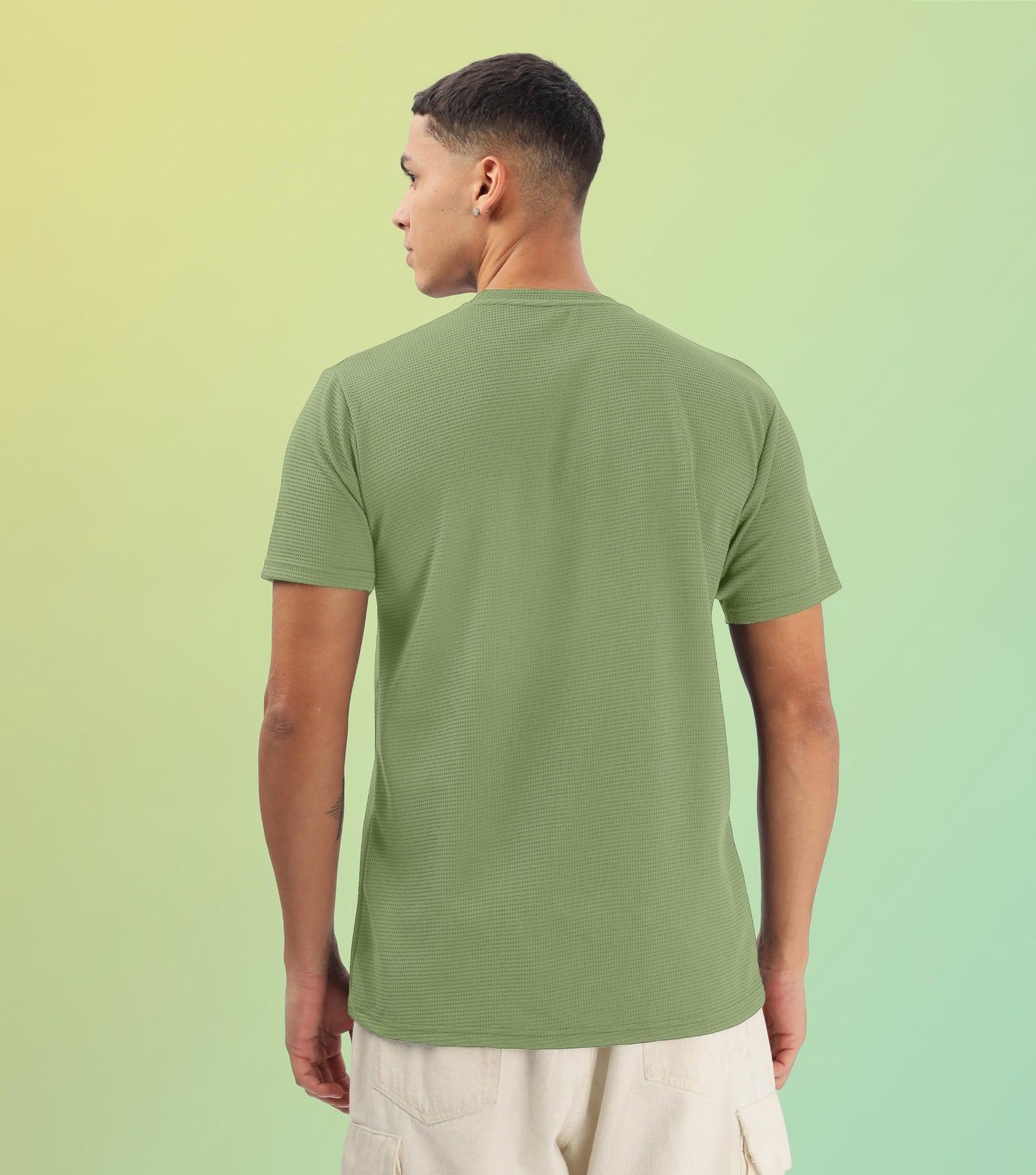 SHODOX Mens Solid Round Neck Half Sleeve Regular fit Tshirt (Pack of 1)