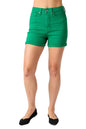 Judy Blue Full Size Tummy Control Garment Dyed Denim Shorts
