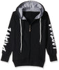 T2F Cotton Hooded Neck Regular Fit Hoodie (Boys-SS_35_Black