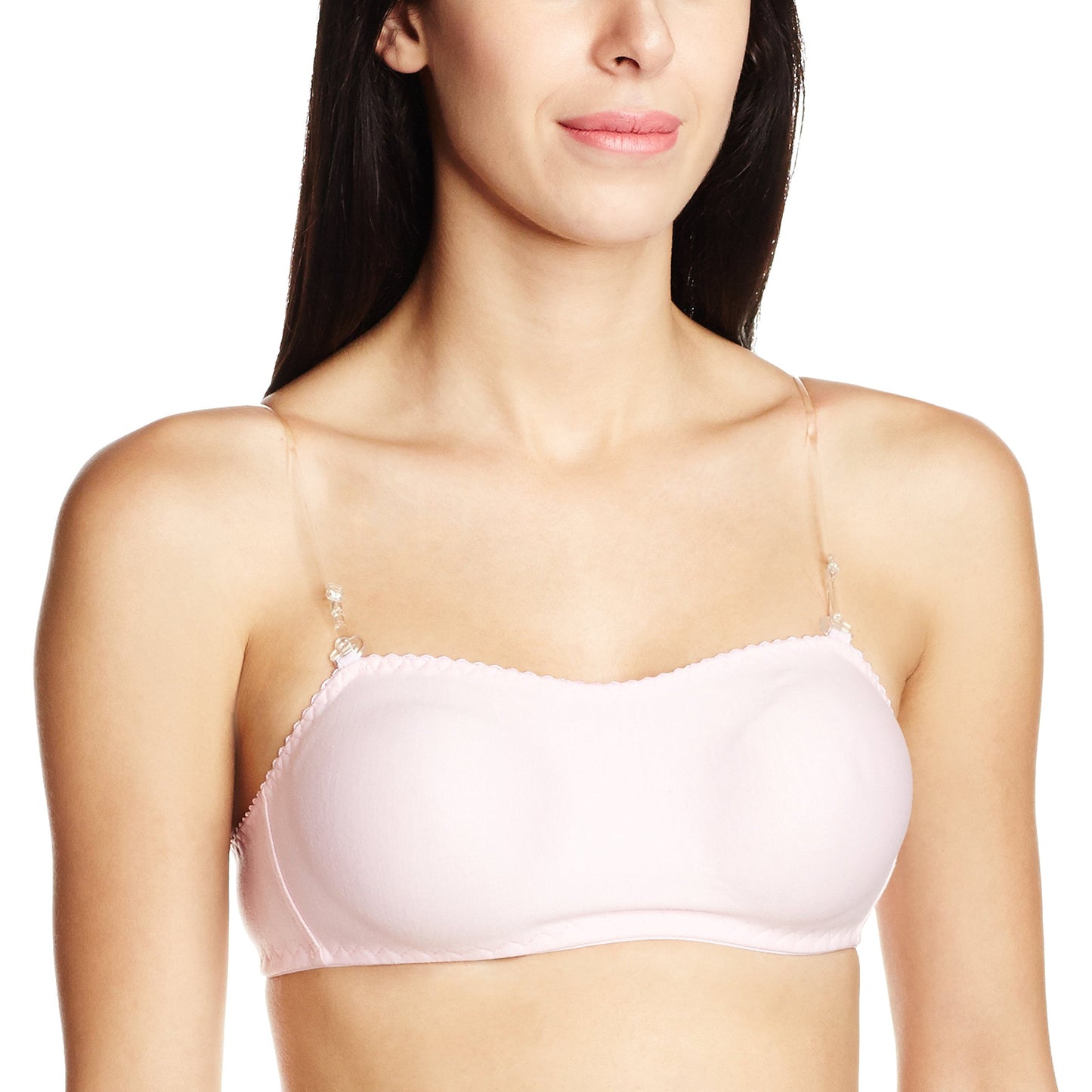 Clovia Womens Cotton Non Padded Wire Free Full Coverage Bra Pink