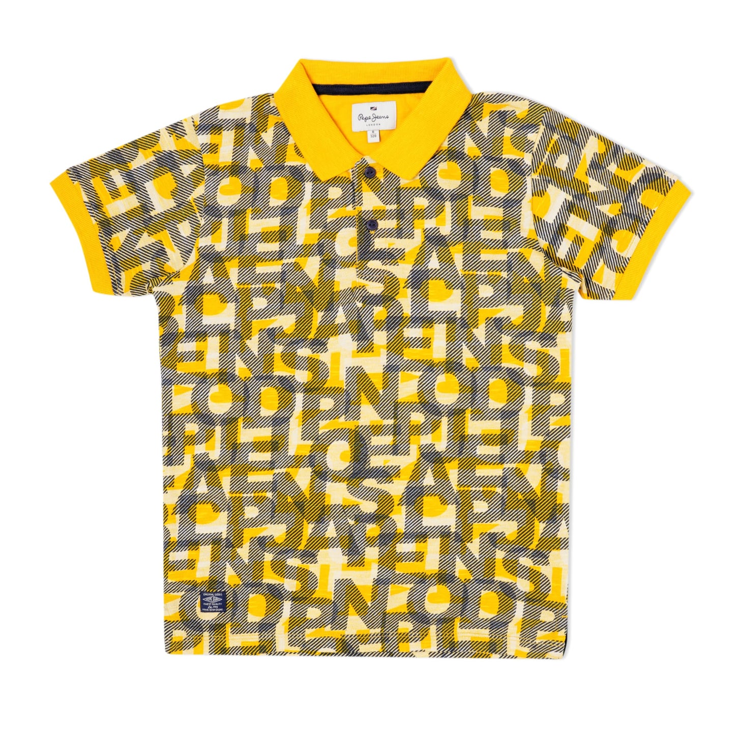 Pepe Jeans BoyS Loose Polo (Pb540861_Gold 8)