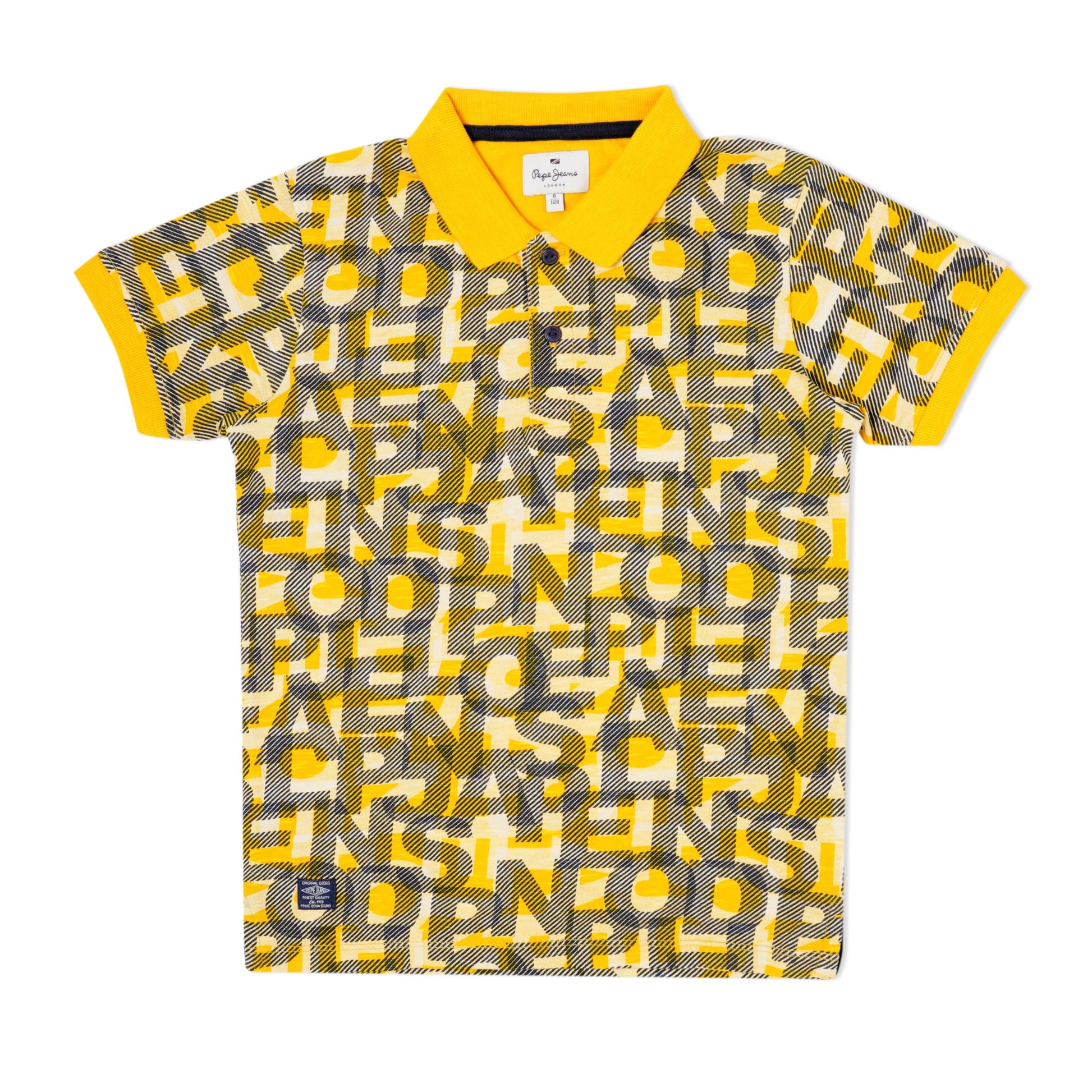 Pepe Jeans BoyS Loose Polo (Pb540861_Gold 8)