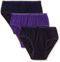 Rupa Softline Womens Mid Rise,Regular Soft Cotton Panties, Outer Elastic Waistband, Regular Fit,Full Coverage,Assorted Solid Co