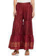 Aurelia Printed Strechable Sharara For Women | Calf Length Sharara For Women