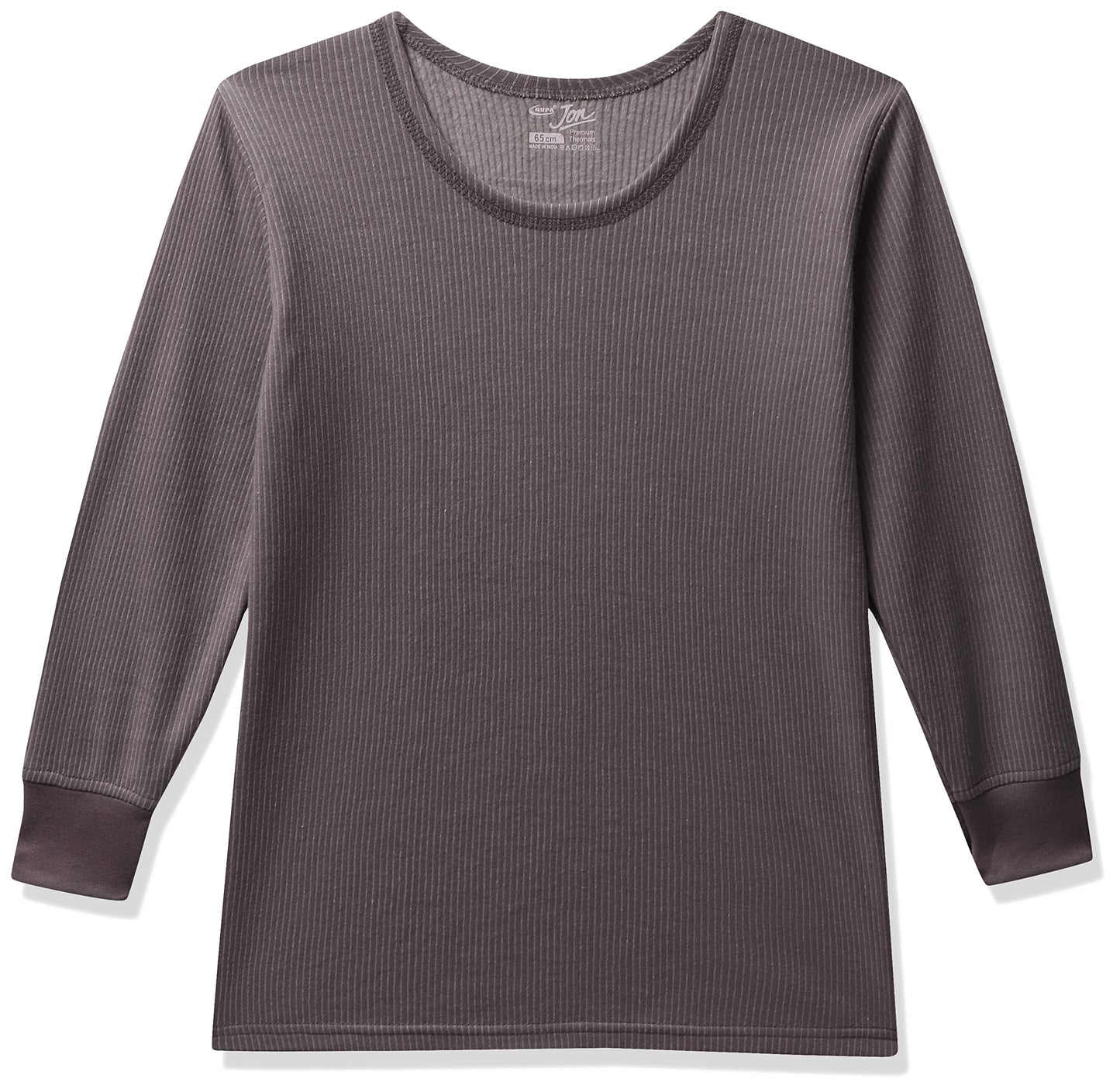Rupa Jon Winter Thermal Top for Kids Unisex in Cotton Blend |Round Neck Inner Thermal Wear | Full Sleeves and Snug Fit | Premium