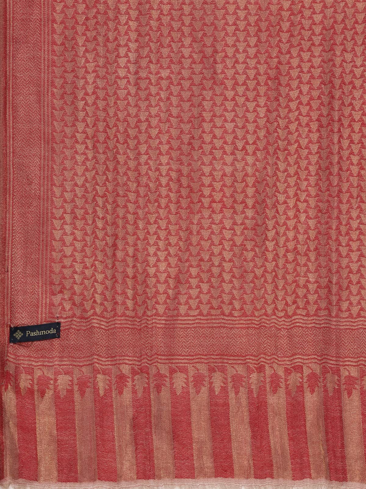 Pashmoda Women Aarzoo Fine Pashmina Wool Blend Stole (Size : 71X203 CM)