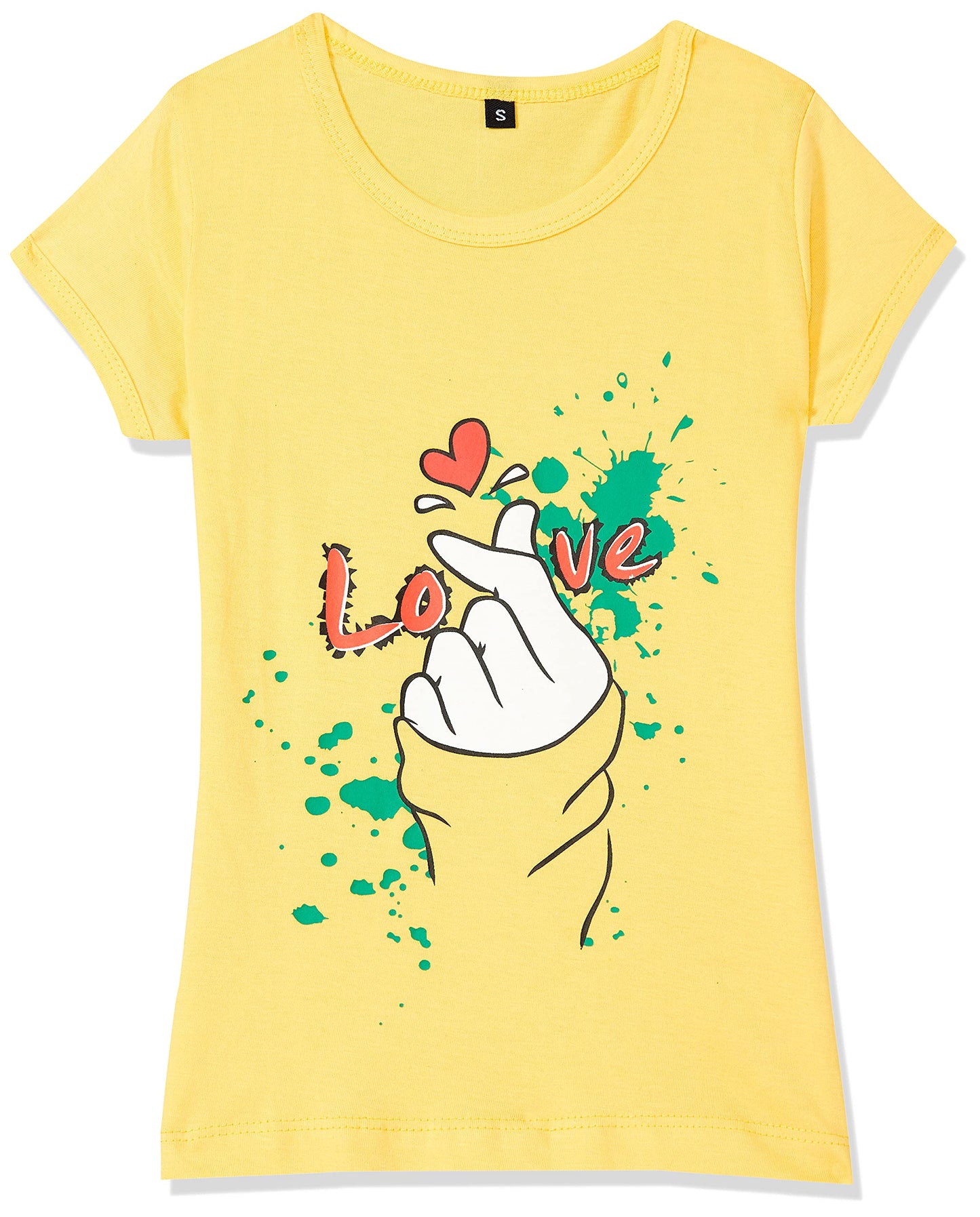 T2F Girls Cotton Regular Fit T-Shirt(Pack of 3)