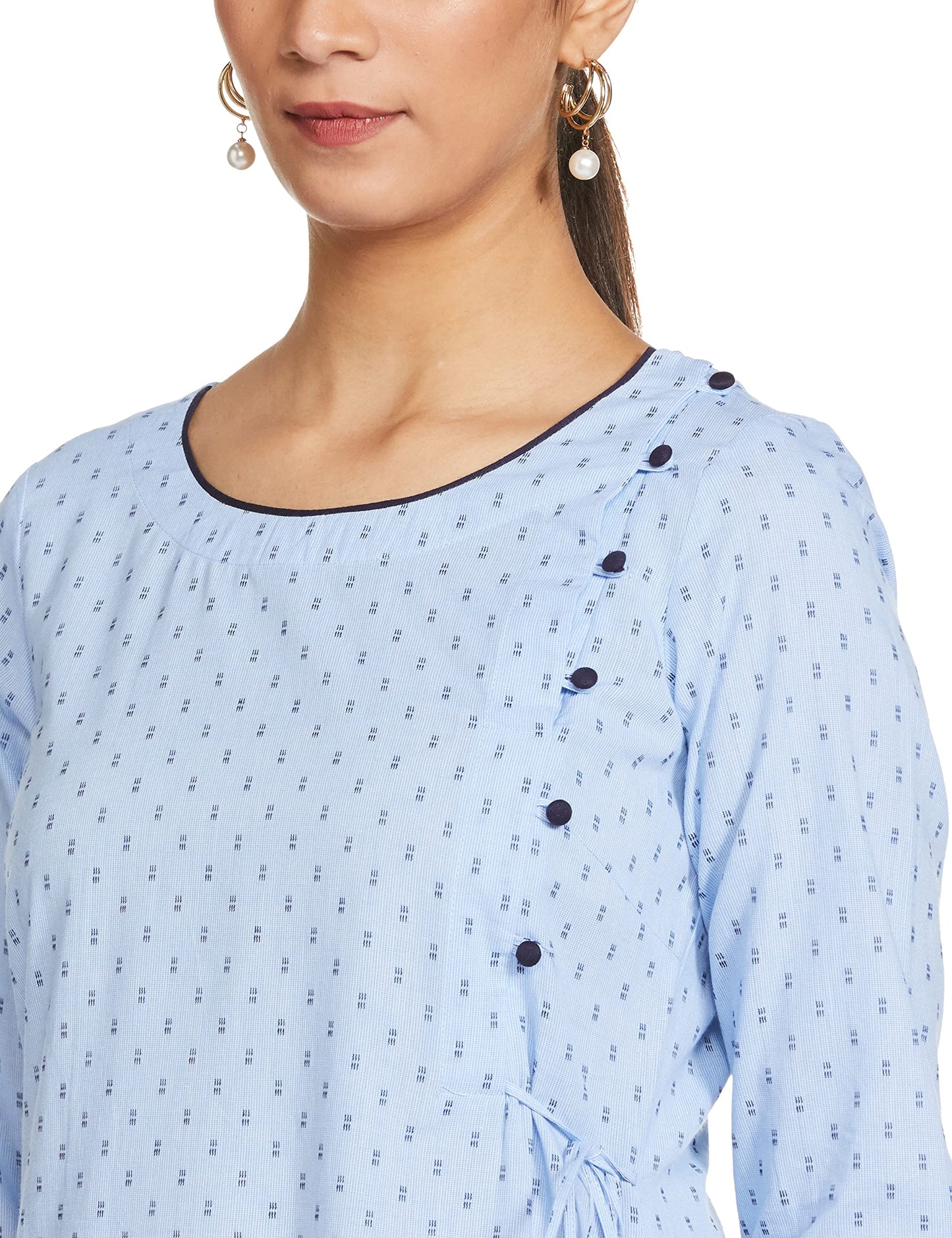 Aurelia Women's Cotton Regular Kurta & Pant