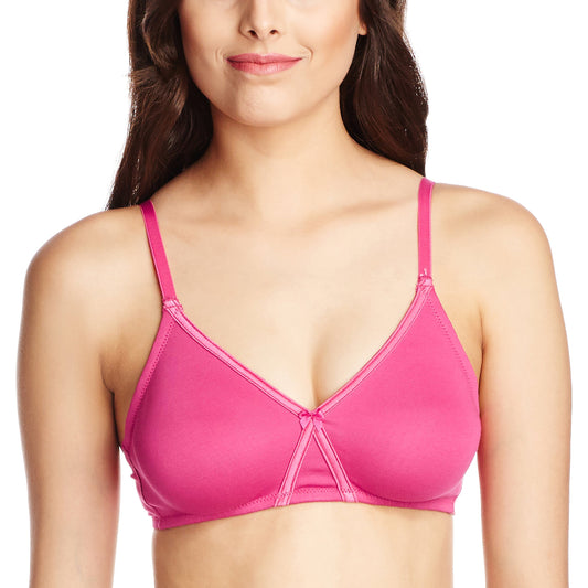 Enamor V058 X-Frame Lift Classic Comfort Bra - Non-Padded, Wirefree & High Coverage