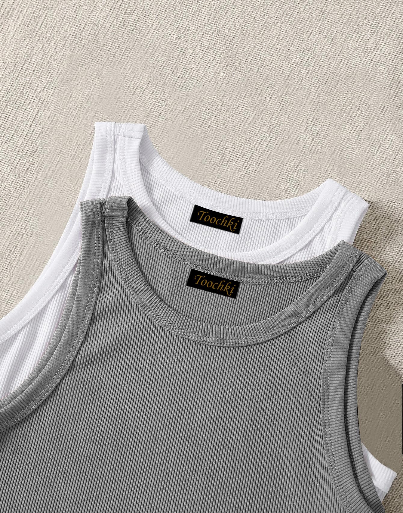 Toochki Tops for Women | Spandex Tunic | Western Crop Black & Grey Short | Tops for Jeans for Women