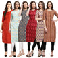 Pinkmint WomenS Crepe Solid Regular Kurti (Ks01_Multicolor6