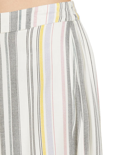 Aurelia Printed Strechable Culotte For Women | Ankle Length Culotte For Women