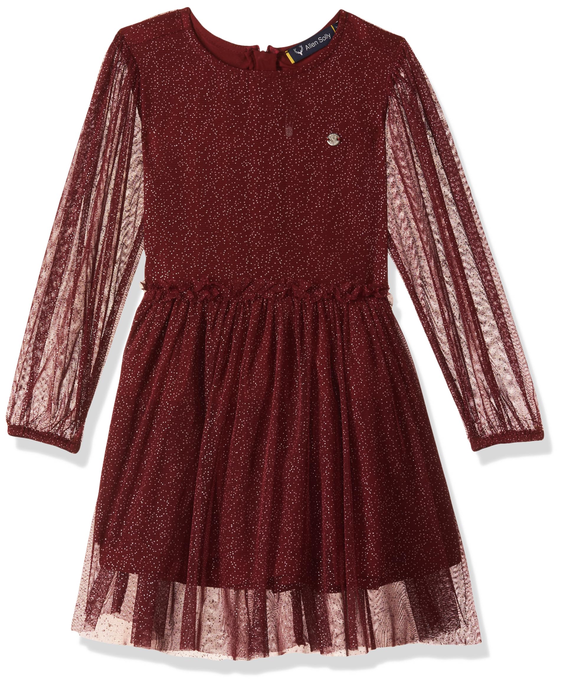 Allen Solly Women Printed Casual Cotton Round Neck Dress