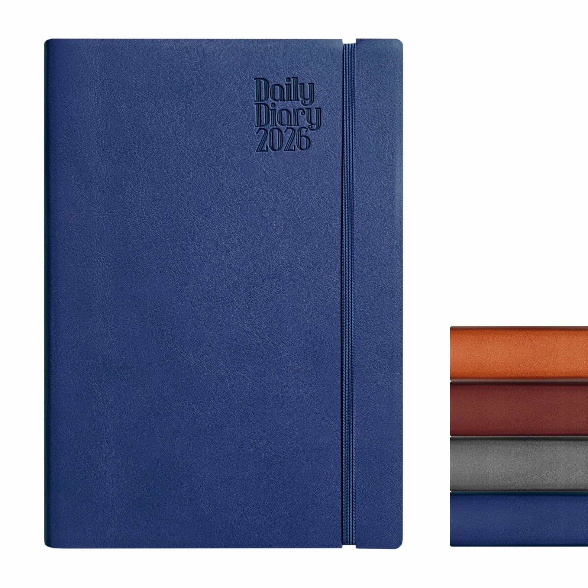 Anupam Flxy 2026 Diary With Dates - A5 80 Gsm Paper 2026 Daily Planner Full Page Per Day With Monthly Calendar, 365 Days New Yea