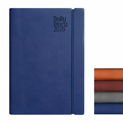 Anupam Flxy 2026 Diary With Dates - A5 80 Gsm Paper 2026 Daily Planner Full Page Per Day With Monthly Calendar, 365 Days New Yea