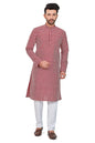 Be Active Cotton MenS Embroidered Lucknowi Red Kurta Set || Men Kurta Pajama || Men Kurta Pajama Set || Kurta Pajama For Men (R
