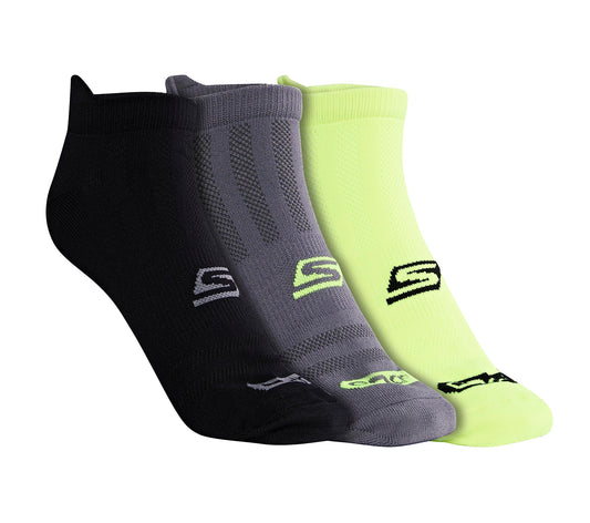 Skechers Men Pack Of 3 Non Terry Low Cut Socks