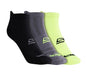 Skechers Men Pack Of 3 Non Terry Low Cut Socks
