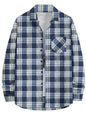 Noble Monk MenS Regular Long Sleeve Cotton Check Shirt | Casual Shirt With Spread Collar