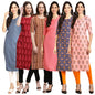 Pinkmint Crepe Printed Kurti For Womens College Wear Kurti For Women