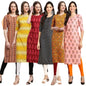 Pinkmint WomenS Crepe Solid Regular Kurti (Ks01_Multicolor2