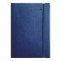 Anupam A5 Flxy Notebook | 192 Pages | College Ruled Notebook | 80 Gsm Paper | Leather Textured Pu With Timeless Paper Plane Impr