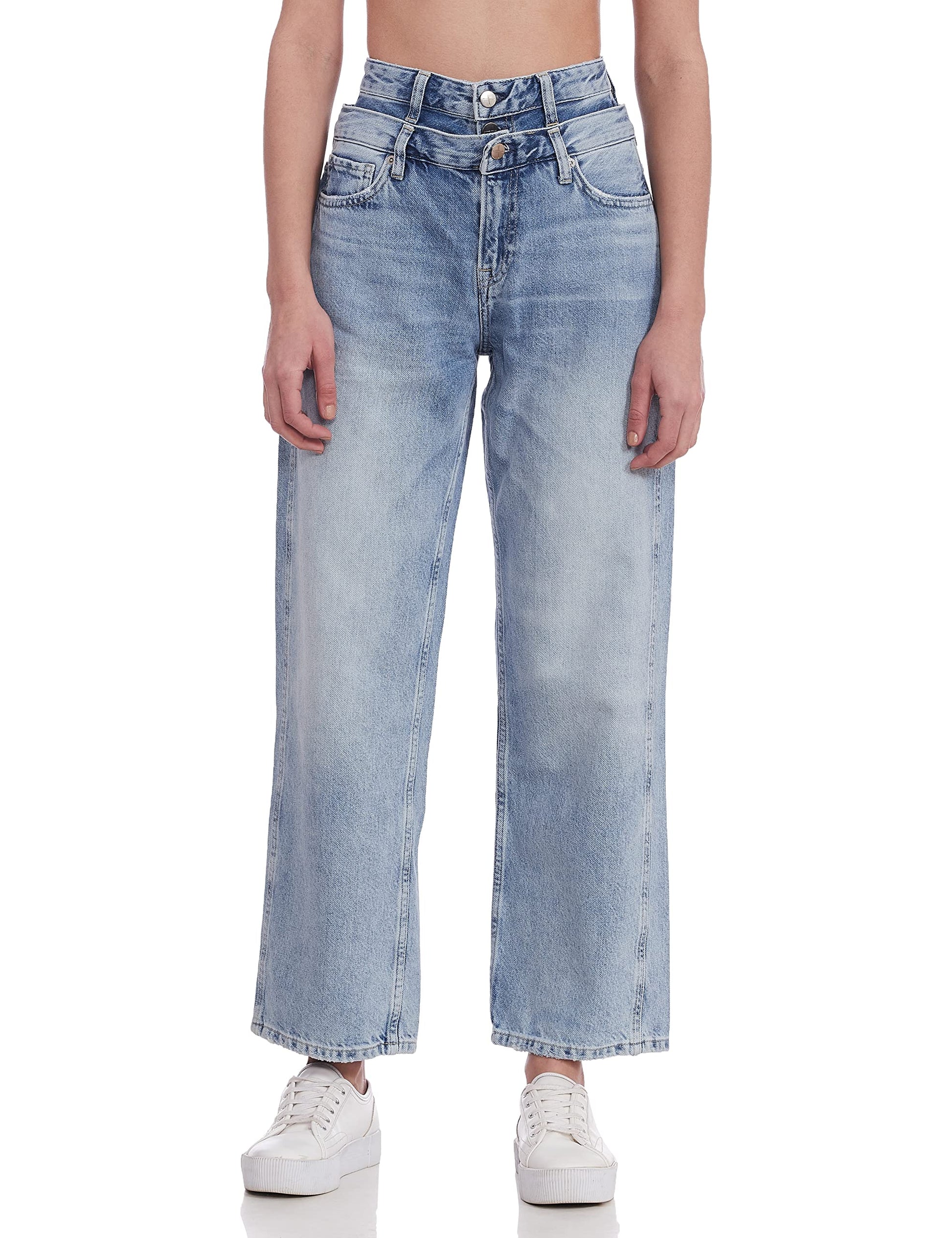 Pepe WomenS Regular Mid Rise Jeans
