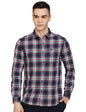 The Indian Garage Co Men Multicolor Checkered Slim Fit Casual Shirt