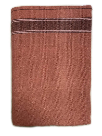 Prakasam Cotton Mens Colour Thalapathi Border Single Dhoti/Size1.28X2.00 Mtrs/Combo Pack Of 2 Dhoties
