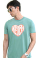 Ketch Mens Half Sleeve Relaxed Fit T-Shirt (Khts000566_ Sea Green_Xl)