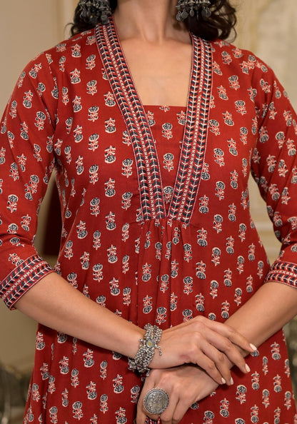 KLOSIA Womens Ethnic Set